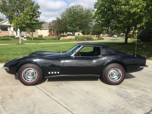 1968 Black Chevrolet Corvette Coupe