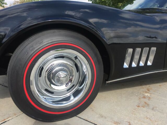 1968 Black Chevrolet Corvette Coupe
