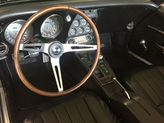 1968 Black Chevrolet Corvette Coupe