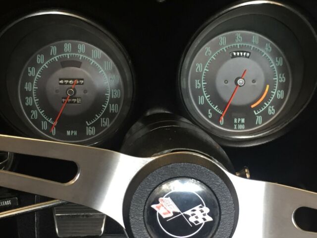 1968 Black Chevrolet Corvette Coupe