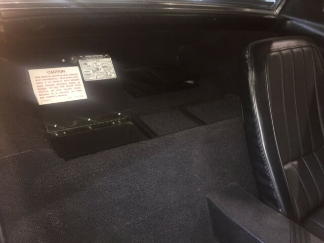 1968 Black Chevrolet Corvette Coupe