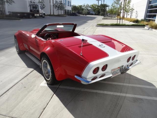 1968 Red Chevrolet Corvette --