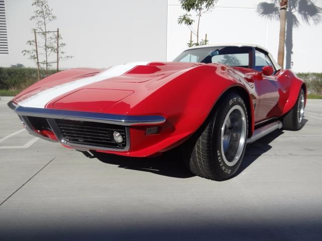 1968 Red Chevrolet Corvette --