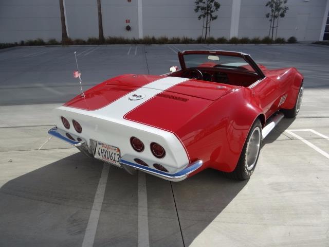 1968 Red Chevrolet Corvette --