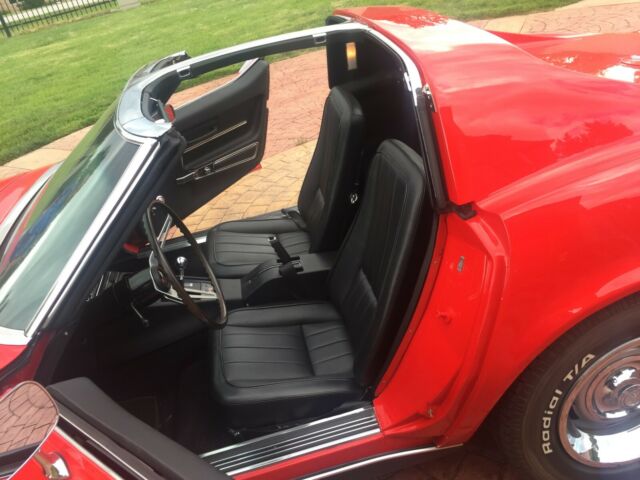 1968 Cherry Red Chevrolet Corvette 2 seater coupe