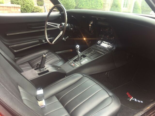 1968 Cherry Red Chevrolet Corvette 2 seater coupe