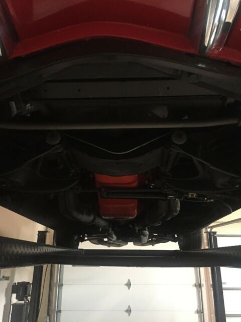 1968 Cherry Red Chevrolet Corvette 2 seater coupe