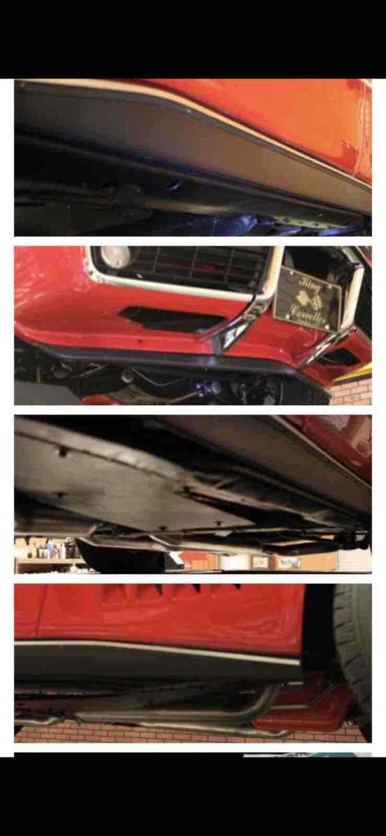 1968 Red Chevrolet Corvette C3 Sedan