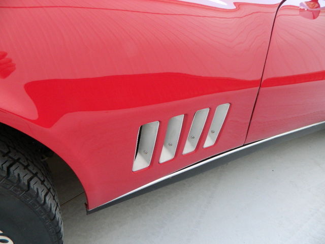 1968 Red Chevrolet Corvette Convertible
