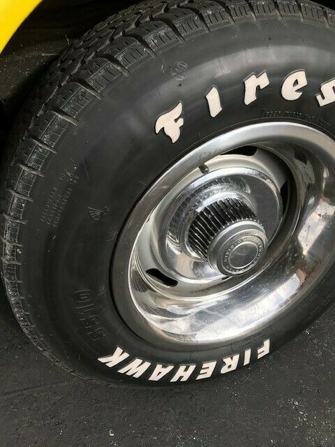 1968 Yellow Chevrolet Corvette Convertible