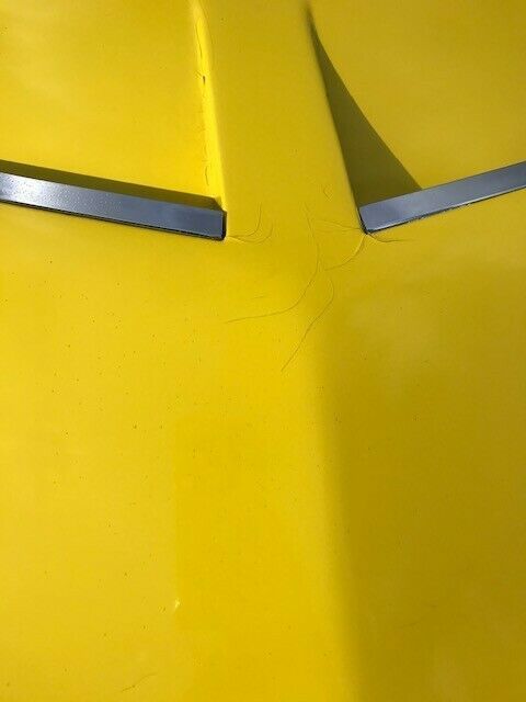 1968 Yellow Chevrolet Corvette Convertible