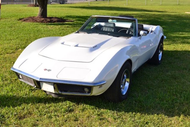 1968 white Chevrolet Corvette Convertible