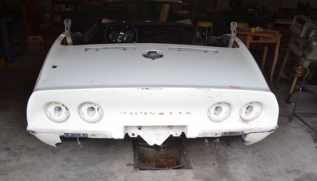1968 white Chevrolet Corvette Convertible
