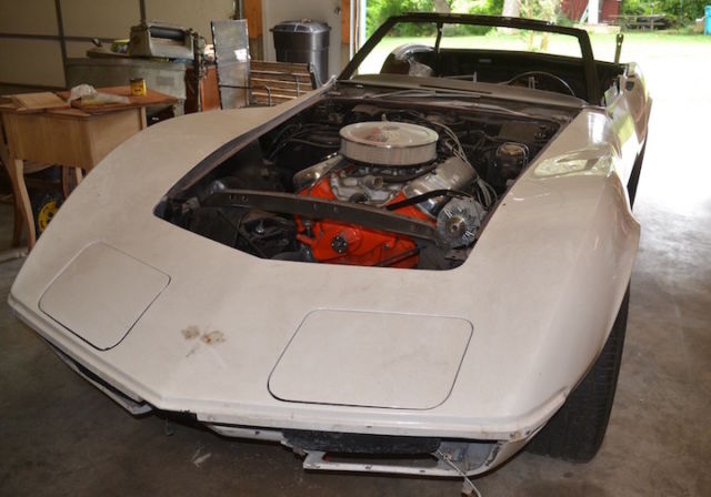 1968 white Chevrolet Corvette Convertible