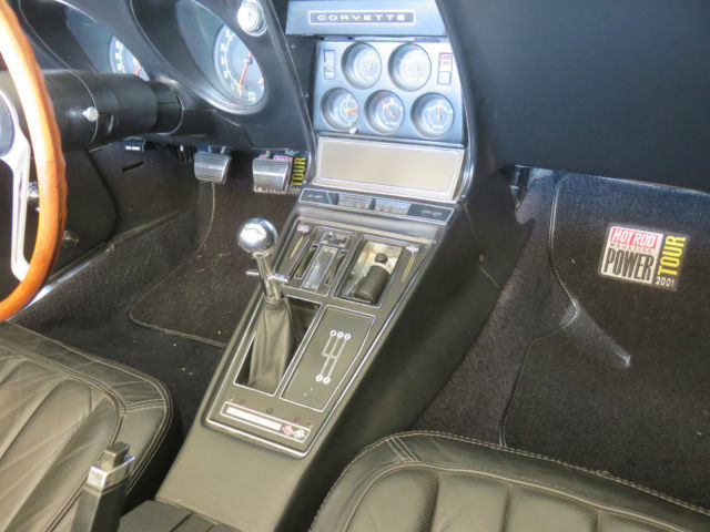 1968 Yellow Chevrolet Corvette Convertible