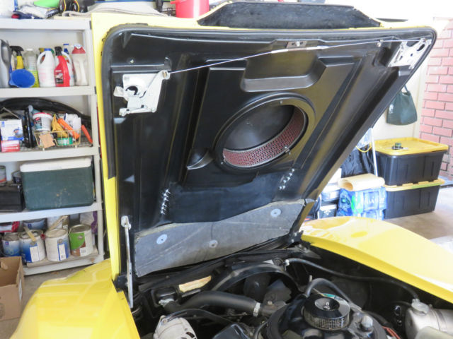 1968 Yellow Chevrolet Corvette Convertible