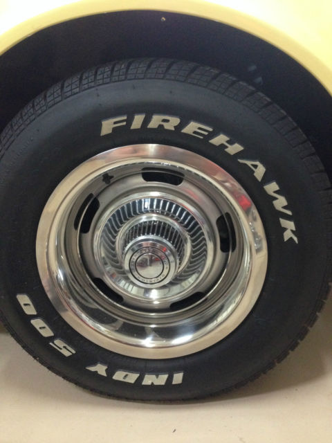 1968 Safari Yellow Chevrolet Corvette Convertible