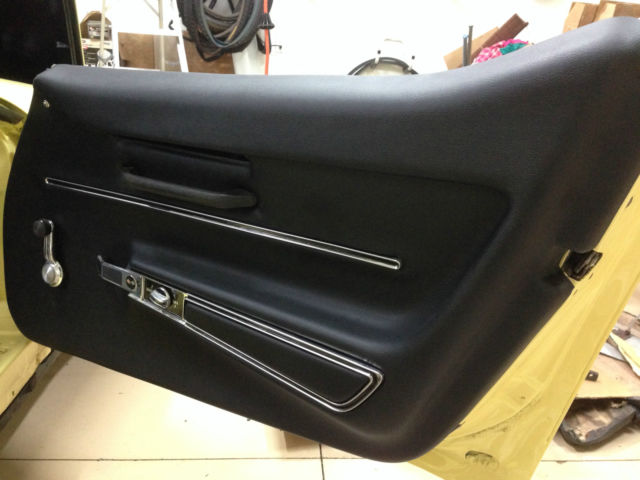 1968 Safari Yellow Chevrolet Corvette Convertible