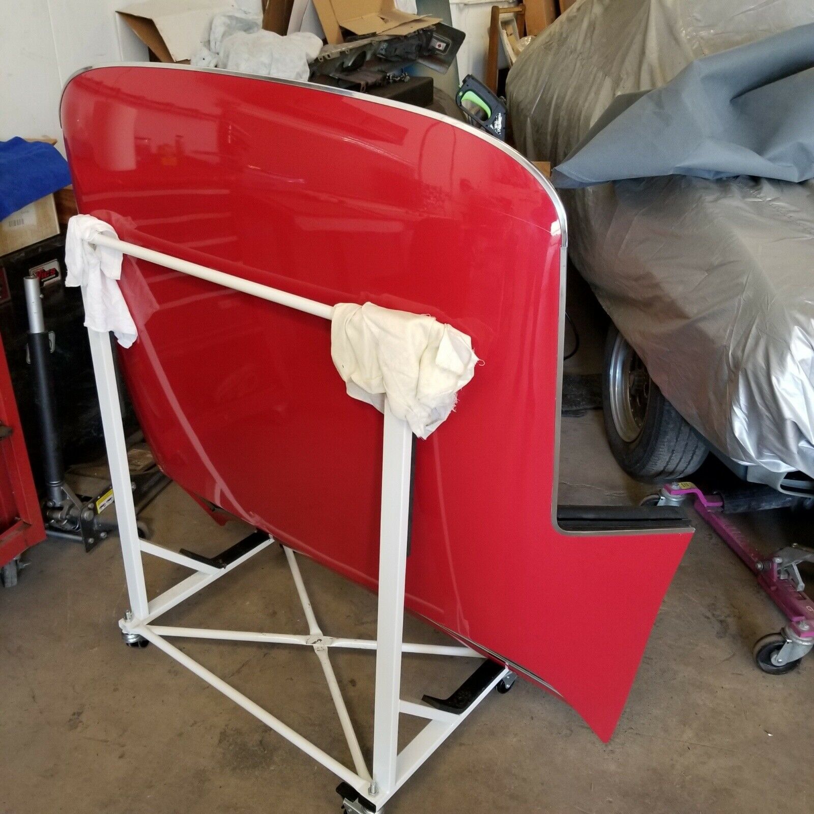 1968 Red Chevrolet Corvette Convertible