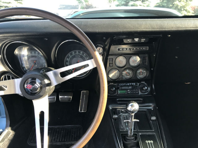 1968 Rare Steele Blue Chevrolet Corvette Coupe