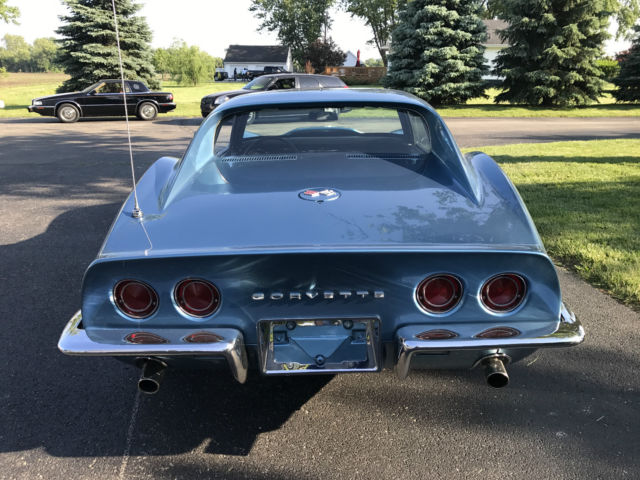 1968 Rare Steele Blue Chevrolet Corvette Coupe