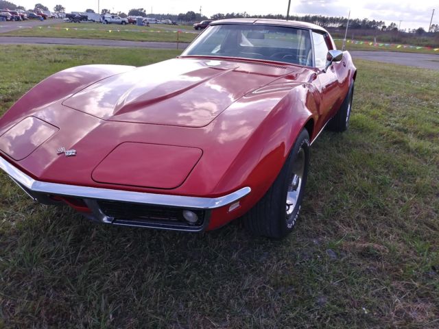 1968 RALLY RED Chevrolet Corvette