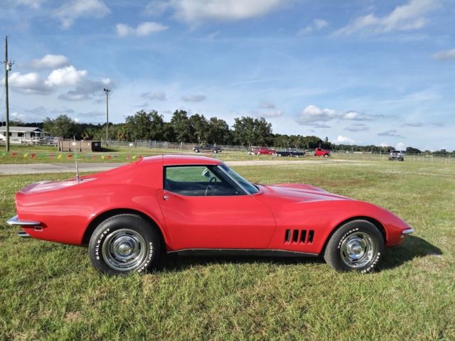 1968 RALLY RED Chevrolet Corvette