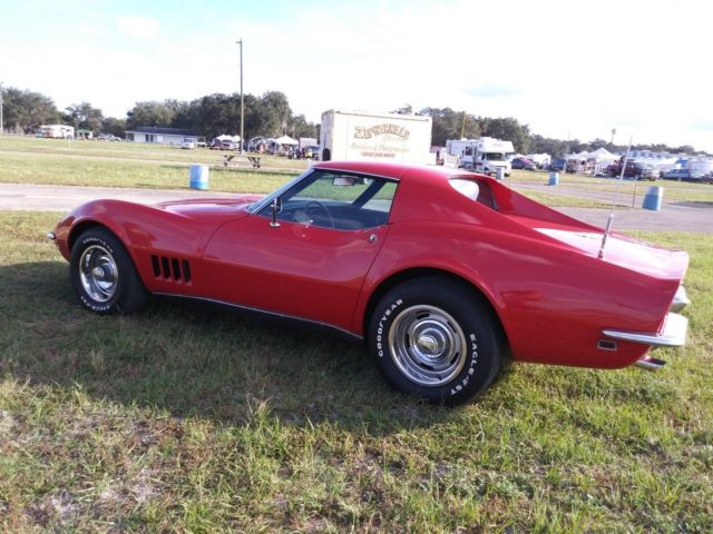 1968 RALLY RED Chevrolet Corvette