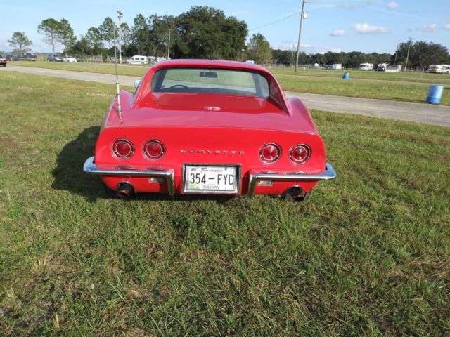 1968 RALLY RED Chevrolet Corvette
