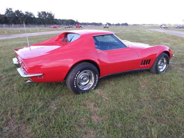 1968 RALLY RED Chevrolet Corvette