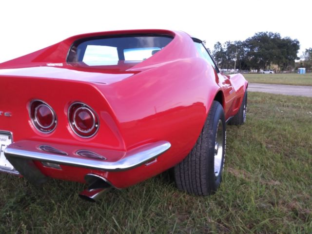 1968 RALLY RED Chevrolet Corvette