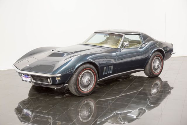 1968 British Green Chevrolet Corvette Coupe