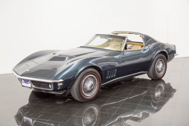 1968 British Green Chevrolet Corvette Coupe