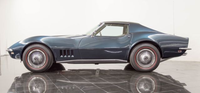 1968 British Green Chevrolet Corvette Coupe
