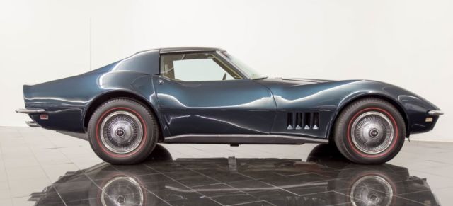 1968 British Green Chevrolet Corvette Coupe