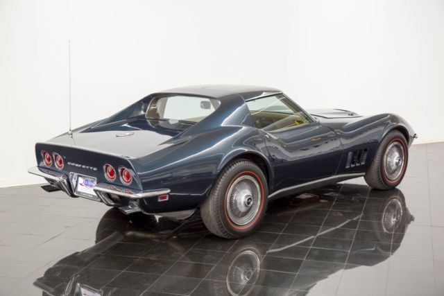 1968 British Green Chevrolet Corvette Coupe