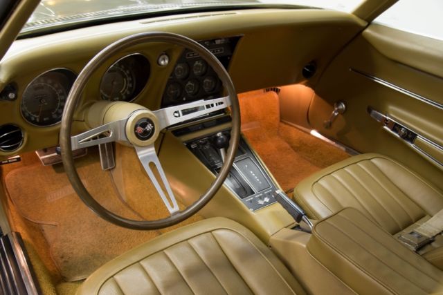 1968 British Green Chevrolet Corvette Coupe