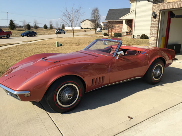 1968 bronze Chevrolet Corvette U/K