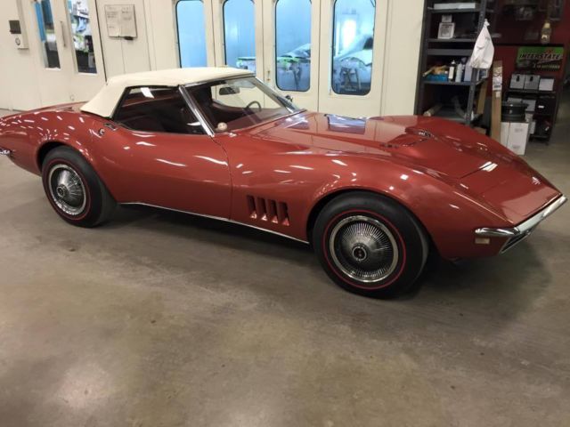 1968 bronze Chevrolet Corvette U/K