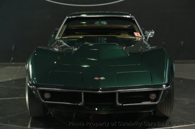1968 British Green Chevrolet Corvette Convertible
