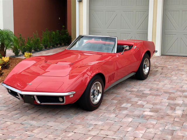 1968 Rally Red Chevrolet Corvette Convertible