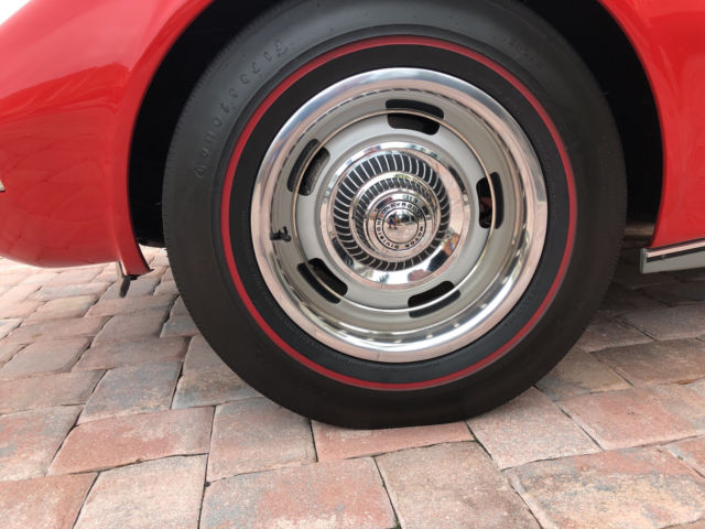 1968 Rally Red Chevrolet Corvette Convertible