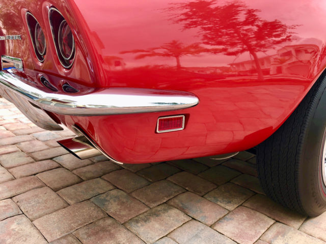 1968 Rally Red Chevrolet Corvette Convertible