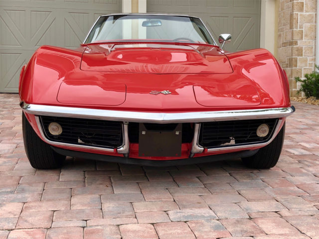 1968 Rally Red Chevrolet Corvette Convertible