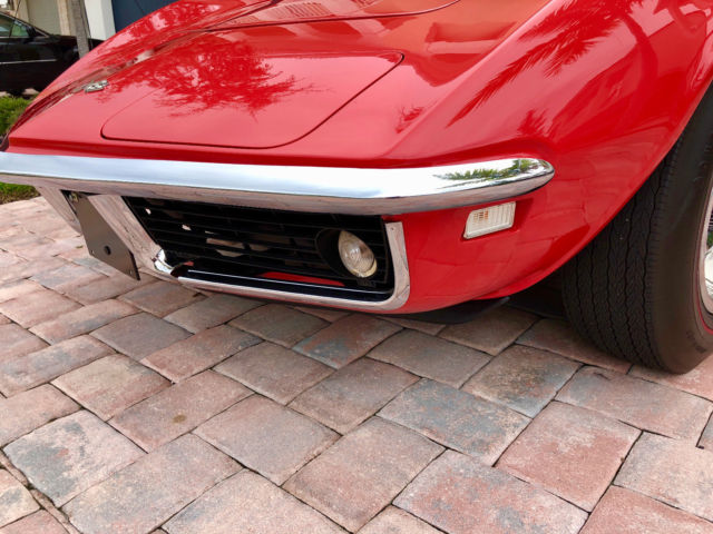 1968 Rally Red Chevrolet Corvette Convertible