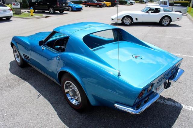 1968 Blue Chevrolet Corvette Coupe