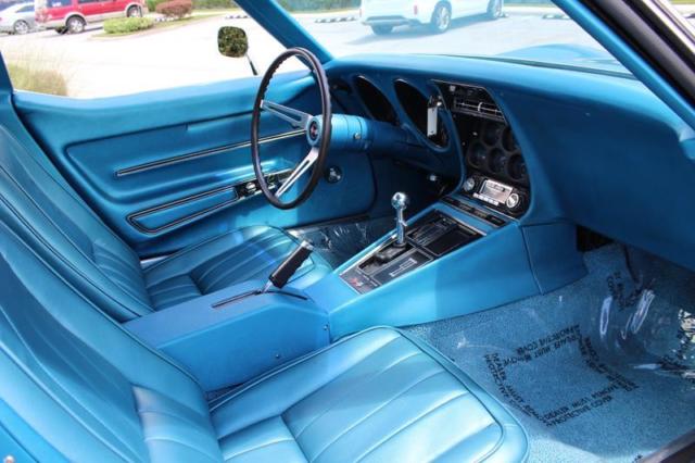 1968 Blue Chevrolet Corvette Coupe