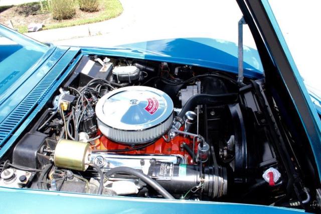 1968 Blue Chevrolet Corvette Coupe