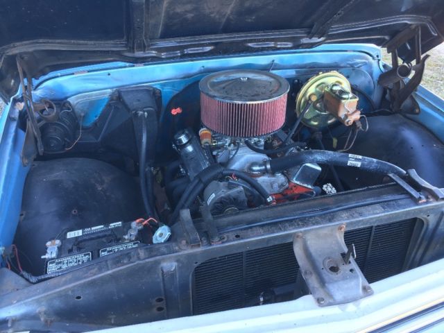1968 Blue Chevrolet C-10