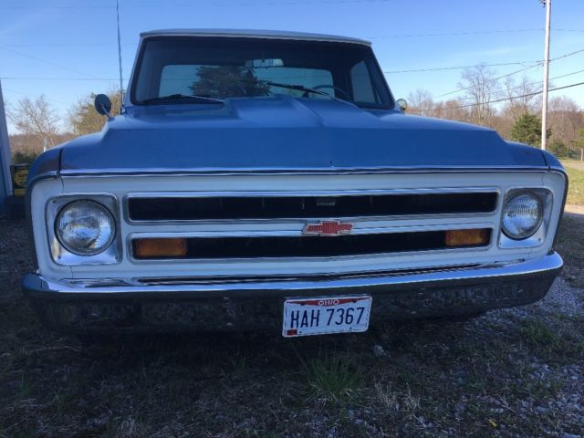 1968 Blue Chevrolet C-10